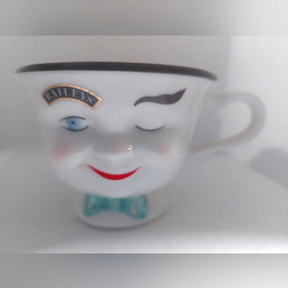Vintage Baileys Winking Face Mug